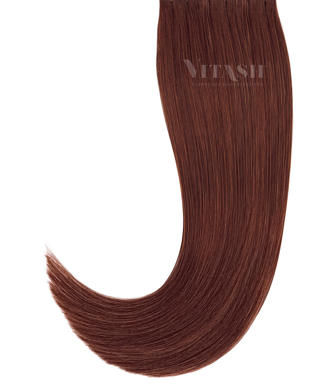 20 Remy Tape In Extensions Haarverlaengerung Farbe Kupferbraun 50cm